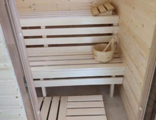Interiérová fínská sauna 2×2,5m na wifi riadenie cez mobilnú aplikáciu